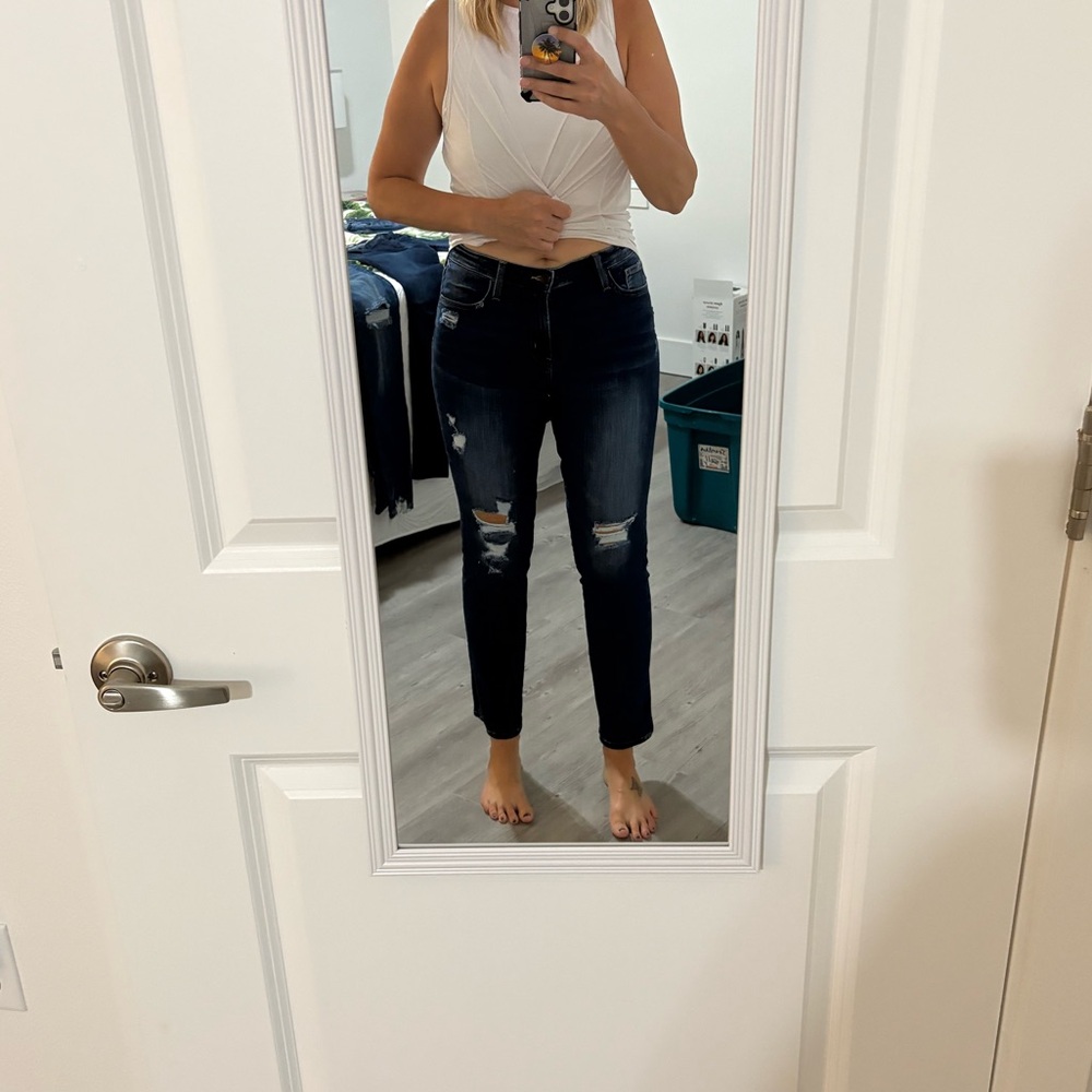 Flying monkey boyfriend style jeans